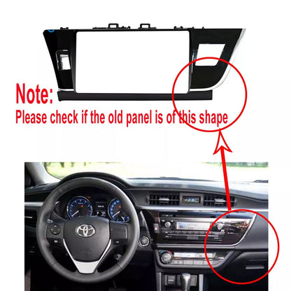 Android Frame 9 inch (Suitable for Base Model Toyota Corolla Altis 2014-2017) Toyota Car Stereo Frame with Wiring