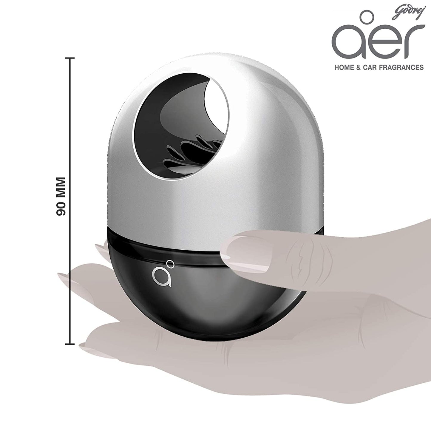 Godrej aer Twist, Car Air Freshener - Musk After Smoke (45g)
