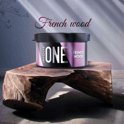 Involve Your Senses One French Wood Organic Car Perfume, Strong Fiber Air Freshener to Freshen'up Your Car | car fresheners | Long lasting fregrance