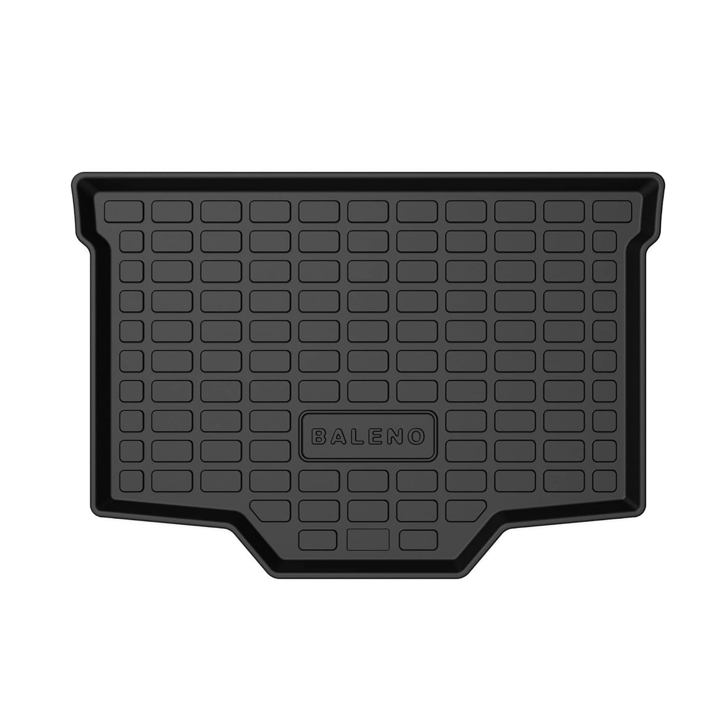 GFX Car Trunk Boot Mat for Maruti Suzuki Baleno (2015 Onwards) & Toyota Glanza (2019 Onwards) | Premium Dicky Mat – Black