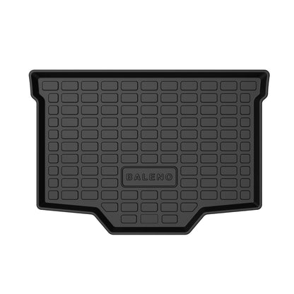 GFX Car Trunk Boot Mat for Maruti Suzuki Baleno (2015 Onwards) & Toyota Glanza (2019 Onwards) | Premium Dicky Mat – Black