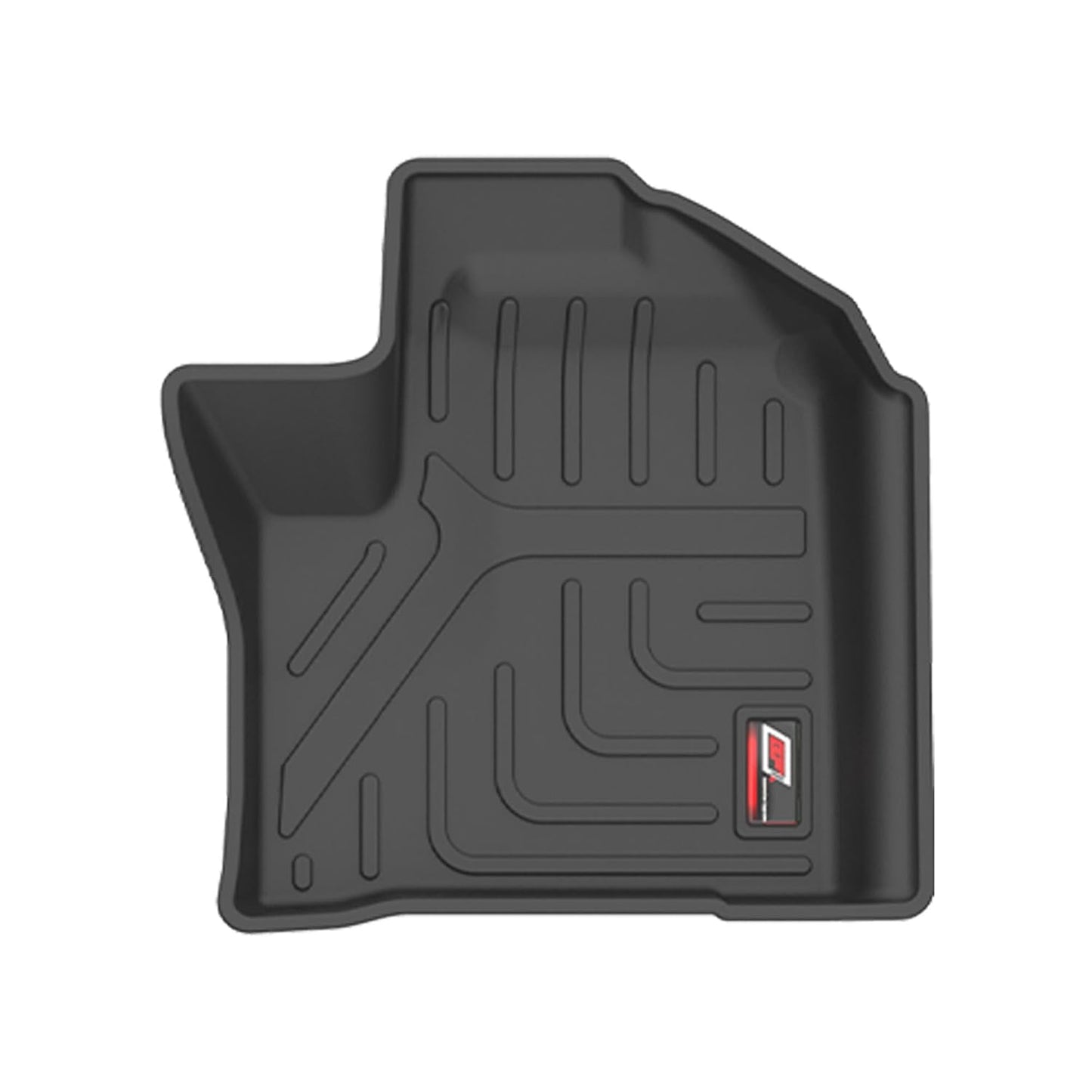 GFX Car Floor Mats for Safari (2023 Onwards) 7 Seater Automatic | Waterproof | Anti-Slip | All-Weather | Stylish Protection | Sleek Black