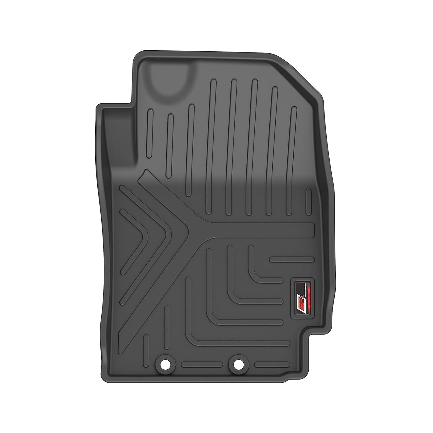 GFX Car Floor Mats for Hyundai Verna (2023 Onwards) | Waterproof | Anti-Slip | All-Weather | Stylish Protection | Sleek Black