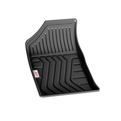 GFX Car Floor Mats for Mahindra XUV300 (2019 Onwards) | Waterproof | Anti-Slip | All-Weather | Stylish Protection | Sleek Black