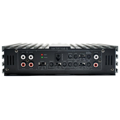 Nakamichi NKTA750.5 – 5-Channel Class A/B Power Amplifier | Black | High-Performance Car Audio Amplifier