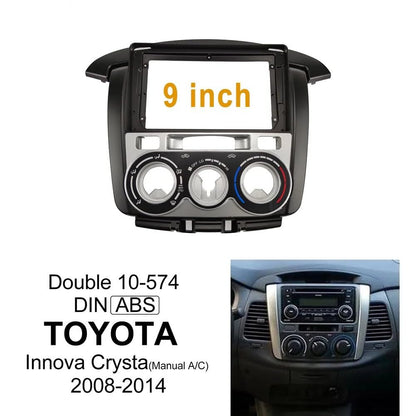 Android Frame 9 inch (Suitable for Base Model Toyota Innova 2012-2014)Toyota Car Stereo Frame with Wiring