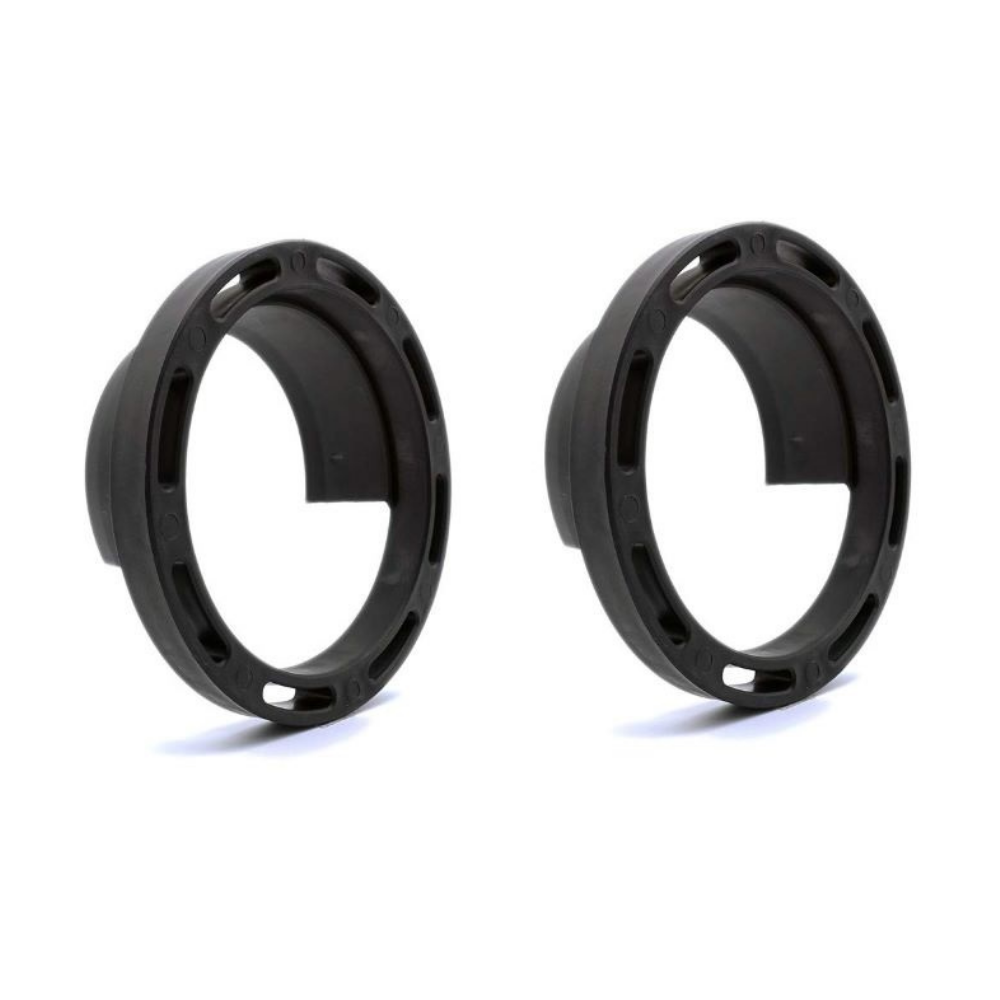 6 inch rainguard speaker ring adapter set of 2 designed for car speakers providing waterproof protection and enhanced audio performance