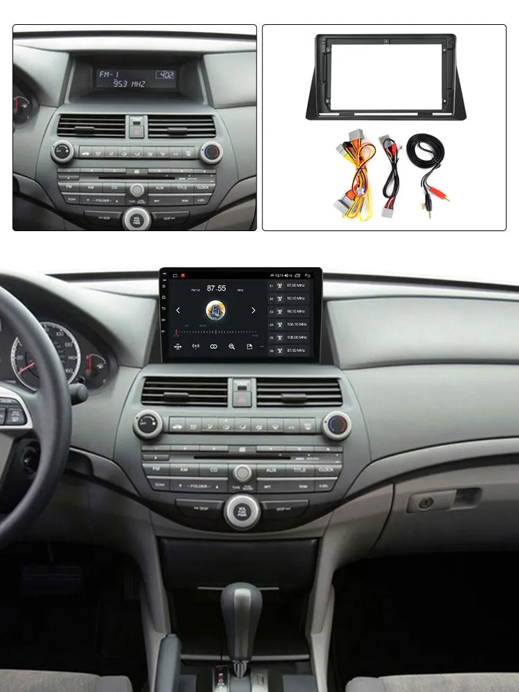 Android Frame 10 inch with CANBUS for Honda Accord 8 (2008–2012) | Stereo Installation Kit