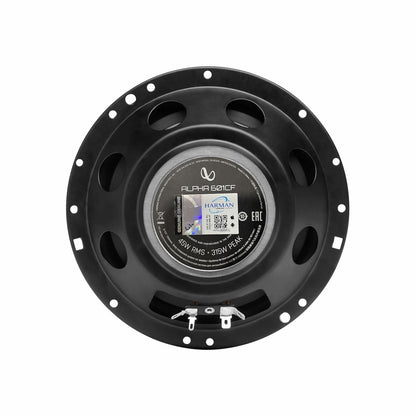 Infinity Car Component Speaker Alpha 601CF | Peak Power - 315W | RMS Power - 45W | 6.5 Inch 2-Way Component Car Speaker (Black)
