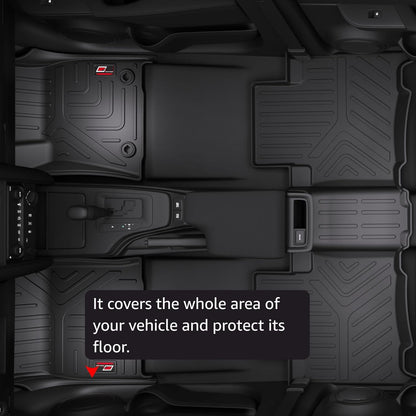 GFX Car Floor Mats for TATA Curvv EV (2024 Onwards) | Waterproof | Anti-Slip | All-Weather | Stylish Protection | Sleek Black