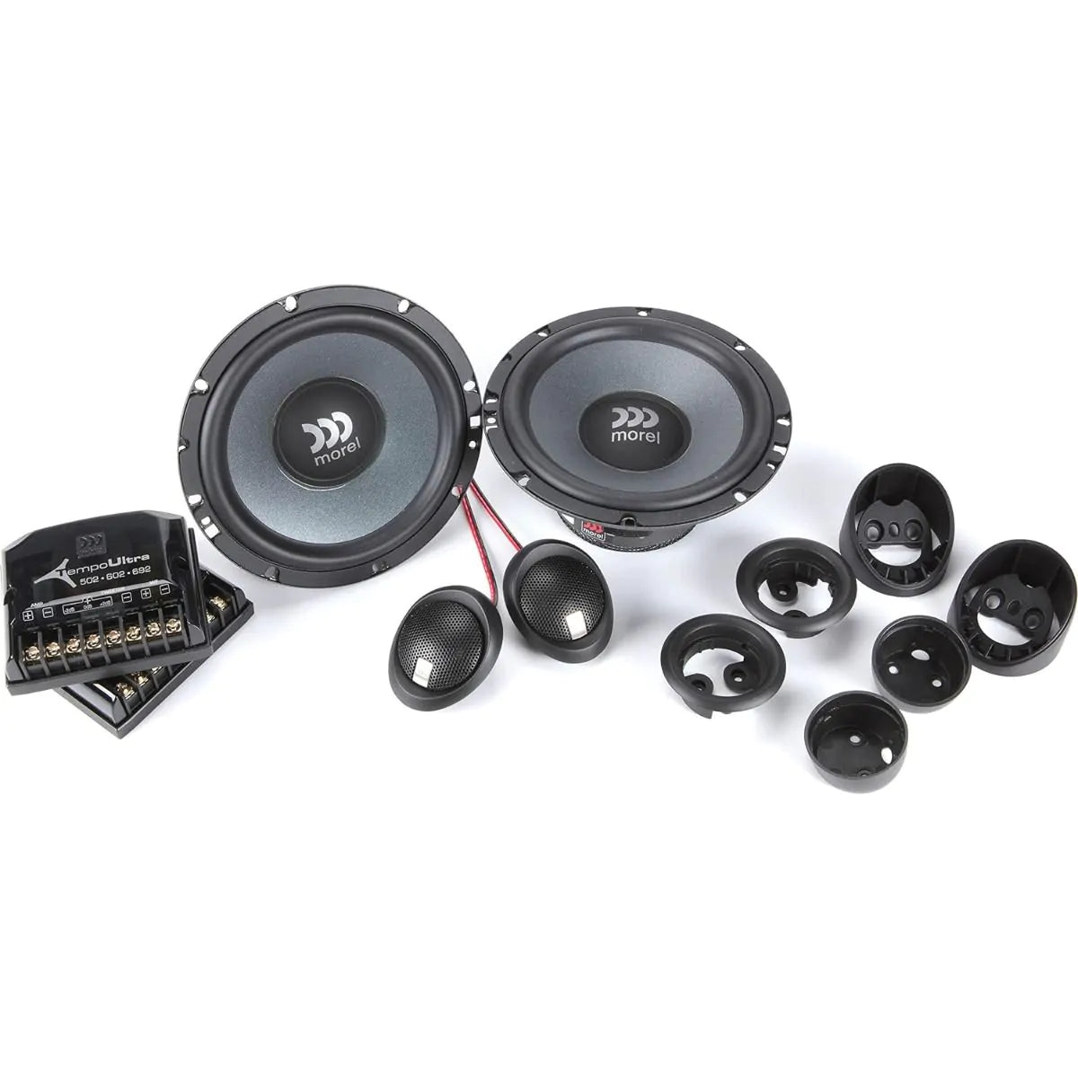 Morel Tempo Ultra 602 MKII 6.5-Inch 2-Way Component Speakers | 250W Max | 120W RMS | 4 Ohm | 90dB