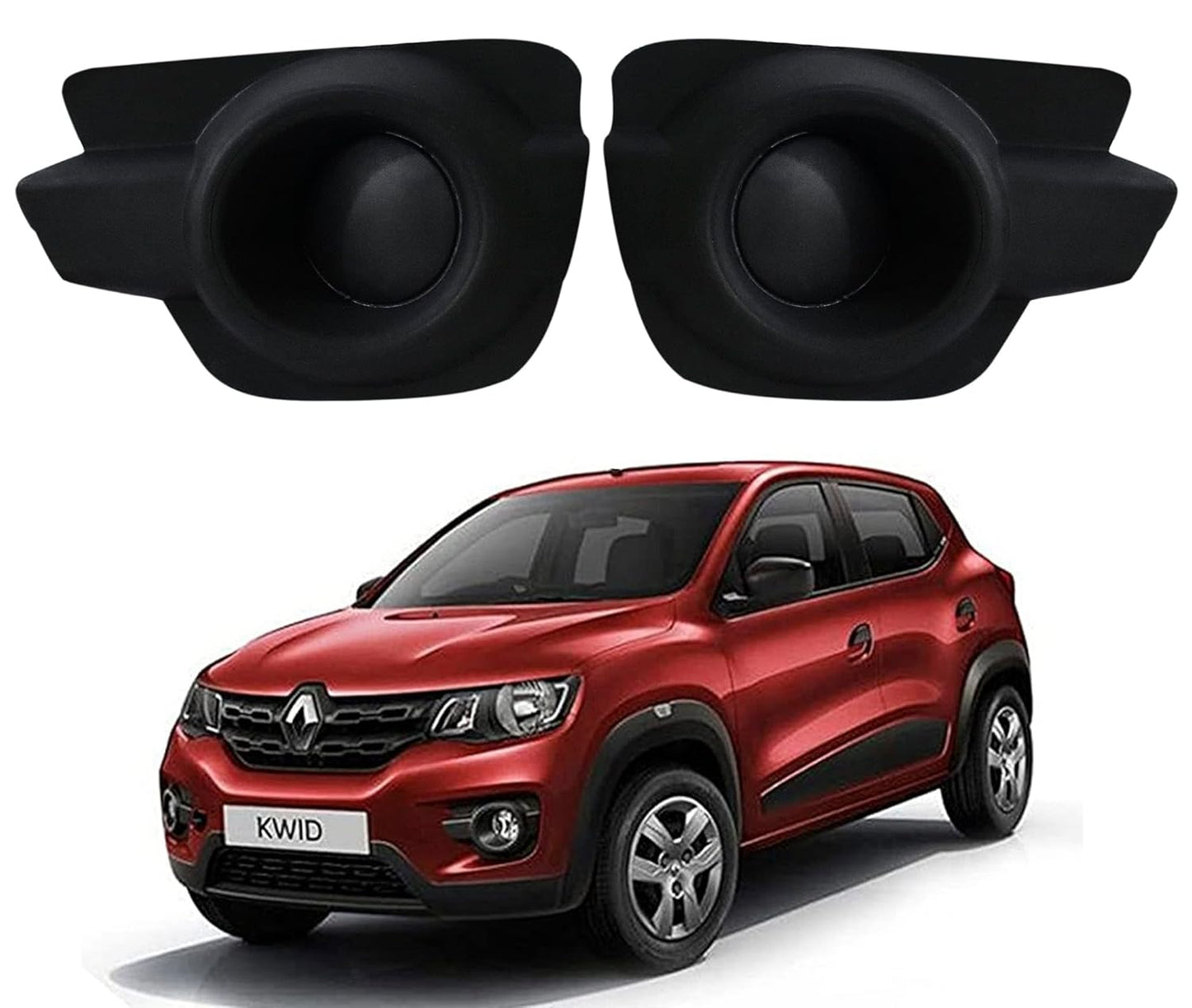 Fog Lamp Bracket for Renault Kwid (2020) – Compatible with 3-Inch LED / Projector Fog Lamps
