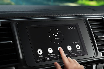 Sony Car Stereo XAV-AX6000 17.6 cm (6.95 inch) Capacitive Touch Screen Digital Media Receiver with HDMI, Wireless Android Auto, Wireless Apple Car Play, PRE Out - 3 x 5V, Output Power - 55W x 4