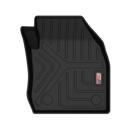 GFX Car Floor Mats for Skoda Kylaq (2025 Onwards) | Waterproof | Anti-Slip | All-Weather | Stylish Protection | Sleek Black