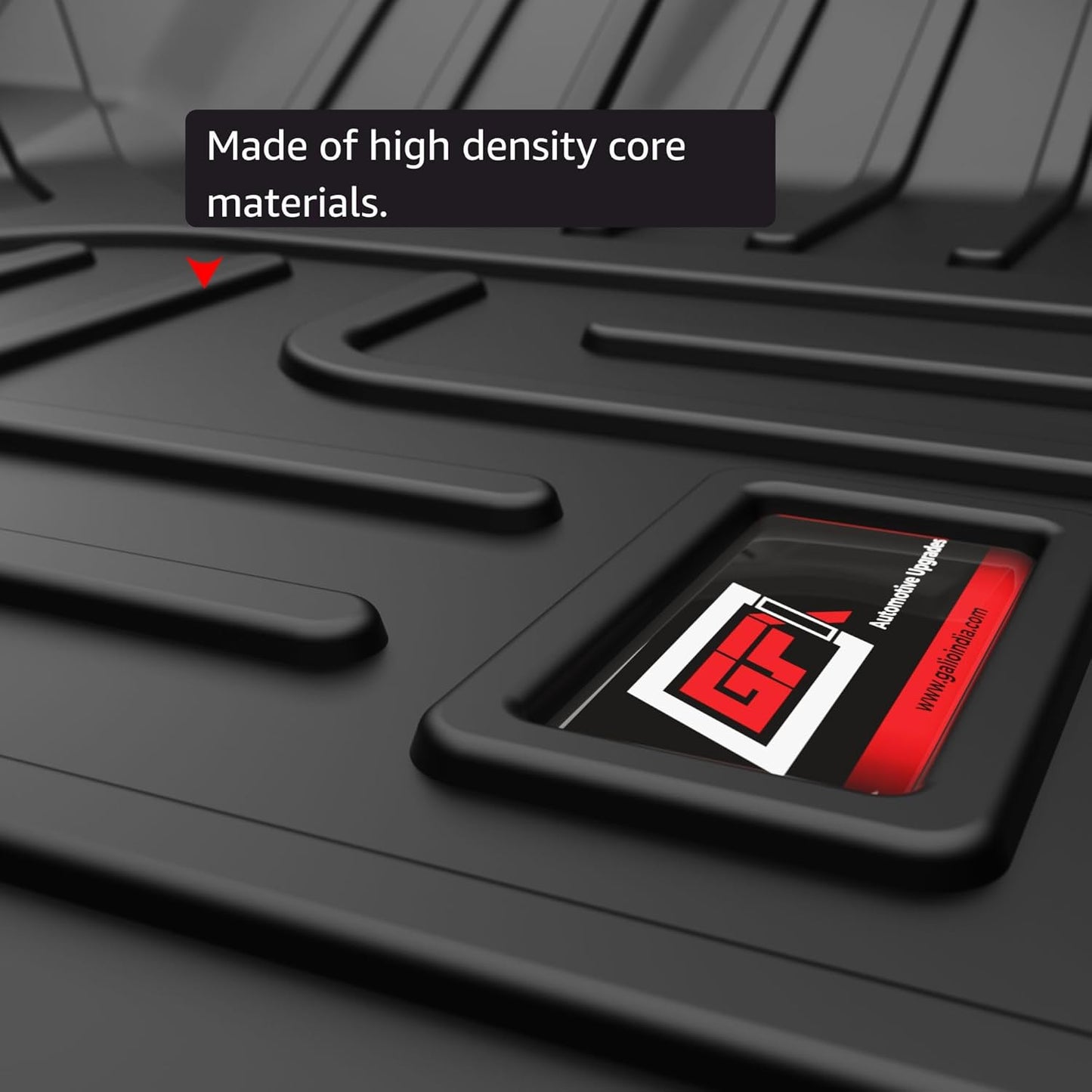 GFX Car Trunk Boot Mat for Maruti Suzuki Swift (2018 Onwards) | Premium Dicky Mat – Black