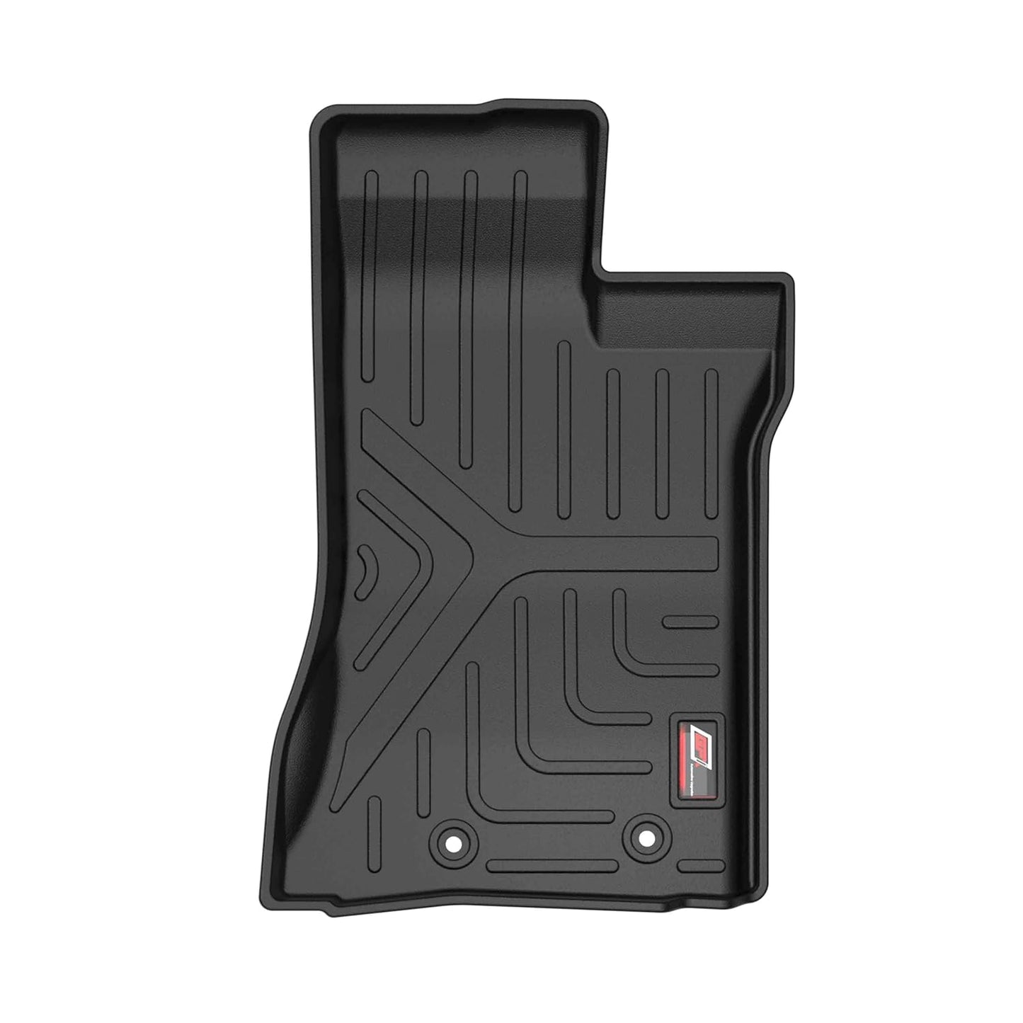GFX Car Floor Mats for Mahindra Thar Roxx (2024 Onwards) Manual | Waterproof | Anti-Slip | All-Weather | Stylish Protection | Sleek Black