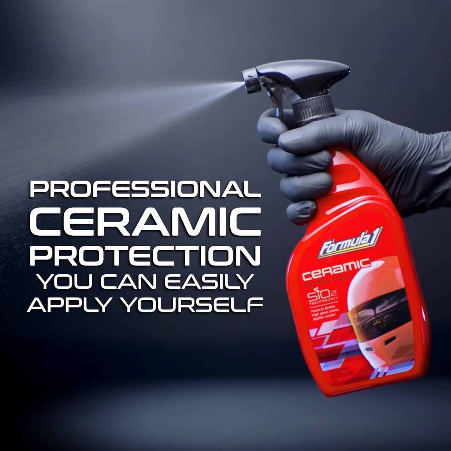 Formula 1 Ceramic Spray Car Wax 680 ml – Ultimate Glossy Shine & Long-Lasting Paint Protection