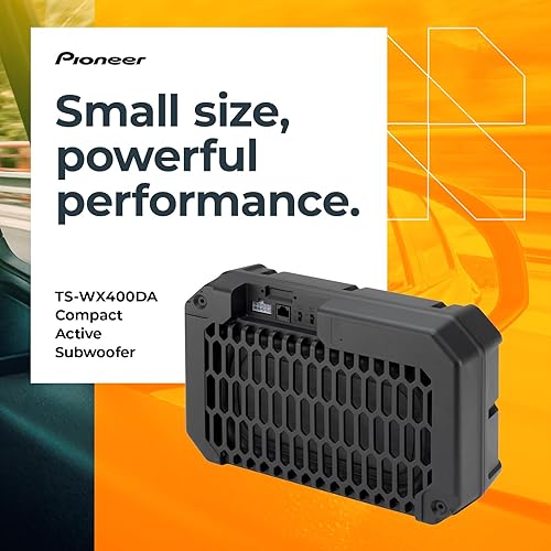 Pioneer TS-WX400DA Space Saving Active Subwoofer (250W)