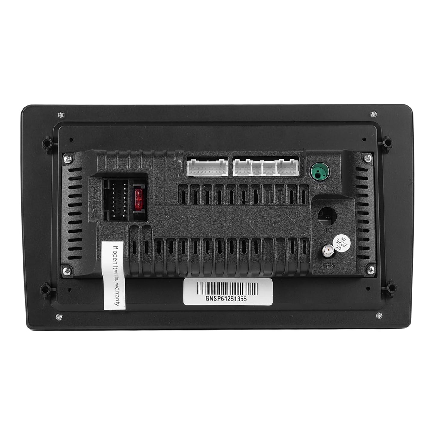 Nippon NDROID 9PLUS 4/64 GB Car MediaPlayer with QLED Display with 1280 * 720 Screen Resolution, Built-in Carplay and Android Auto VIA T-Link, Android V13, BT v5.2, Supports WiFi 2.4&5G