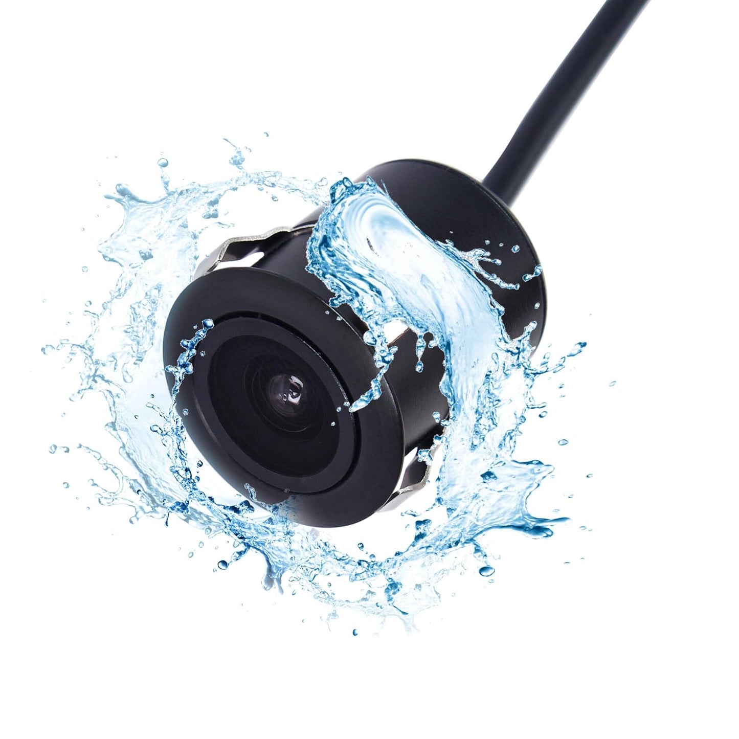 Nippon Car Rear View Reverse Parking LED Camera | Single Chip1/4 Sensor | Waterproof | Night Vision | 120 Degree Wide Angle | 10 bit Digital Video | NCAM-100