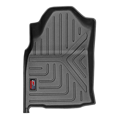 GFX Car Floor Mats for Toyota Innova Crysta (2016 Onwards & 2020 Onwards) | Manual | Waterproof | Anti-Slip | All-Weather | Stylish Protection | Sleek Black
