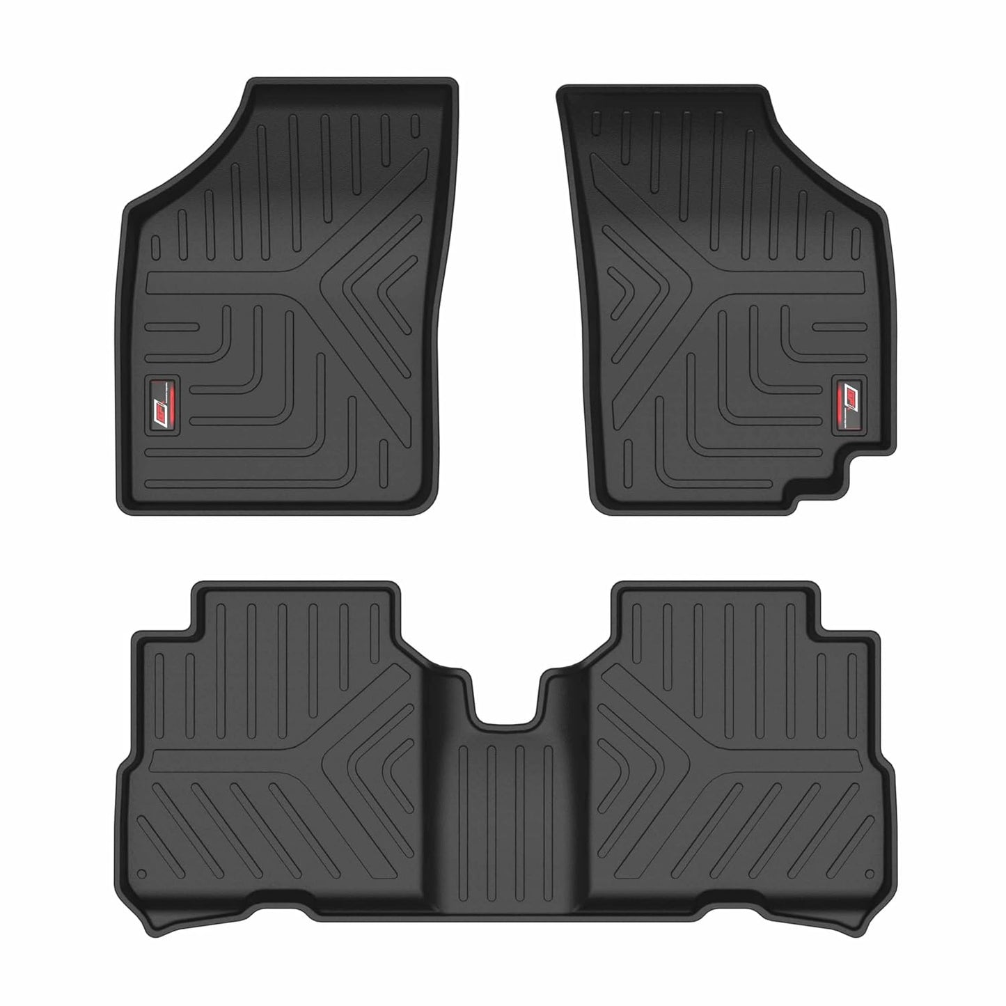 GFX Car Floor Mats for Maruti Suzuki Wagon-R (2011–2018) | Waterproof | Anti-Slip | All-Weather | Stylish Protection | Sleek Black