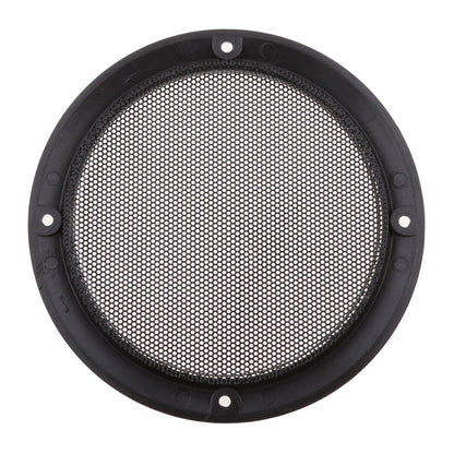 Speaker Grills 6.5 Inch Cover Case with Speaker Mounting Car Audio - Black (1 Pair)