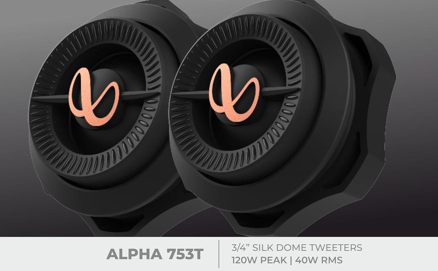Infinity Primus 753T 3/4″ Silk Dome Car Tweeters | 120W Peak Power | 40W RMS | High Efficiency Audio Upgrade