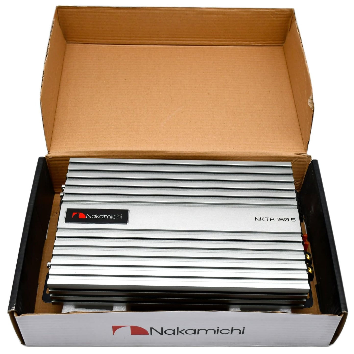 Nakamichi NKTA750.5 – 5-Channel Class A/B Power Amplifier | Black | High-Performance Car Audio Amplifier