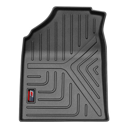 GFX Car Floor Mats for Hyundai Creta (2020–2024) | Automatic/Manual | Waterproof | Anti-Slip | All-Weather | Stylish Protection | Sleek Black