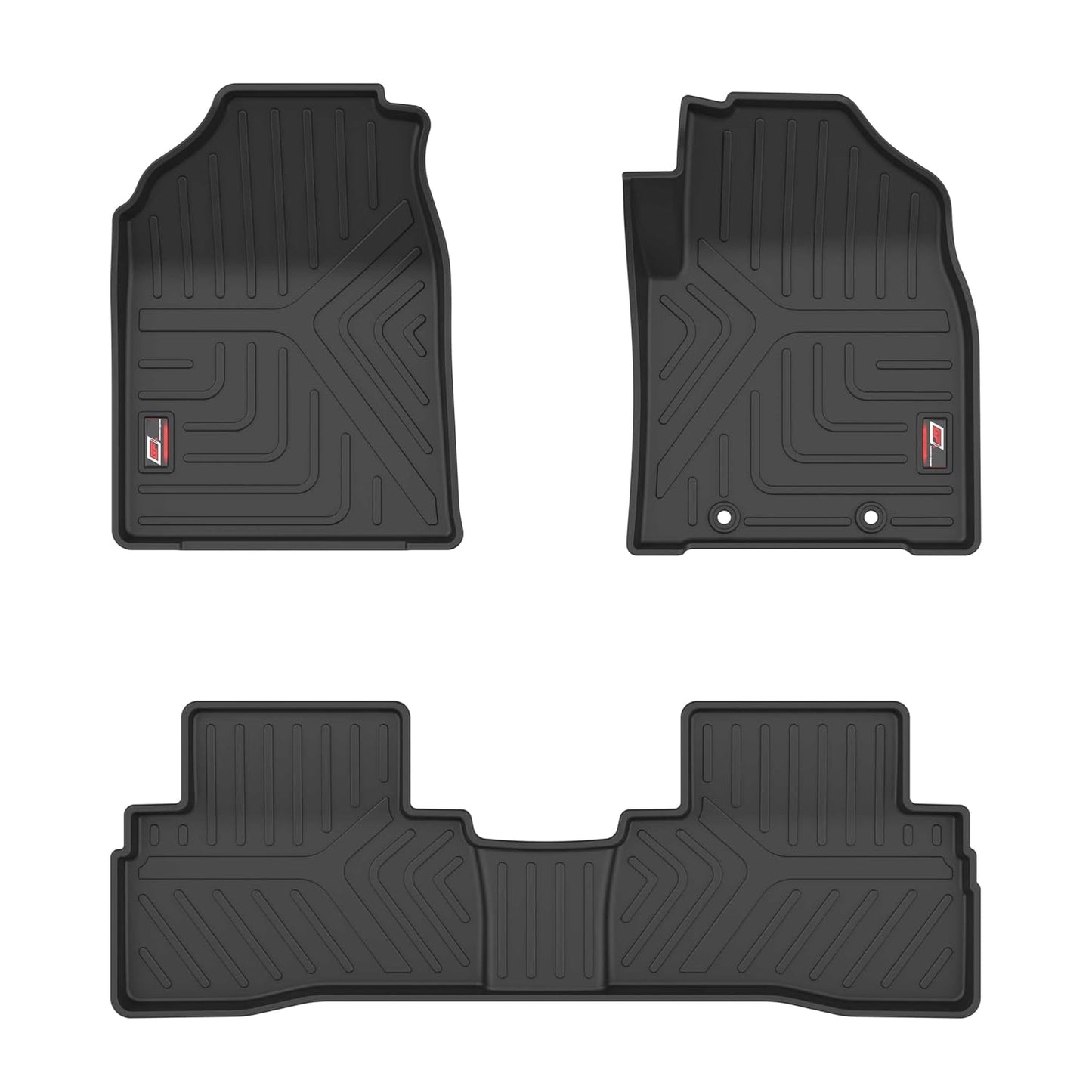 GFX Car Floor Mats for Hyundai Creta EV (2025 Onwards) | Waterproof | Anti-Slip | All-Weather | Stylish Protection | Sleek Black