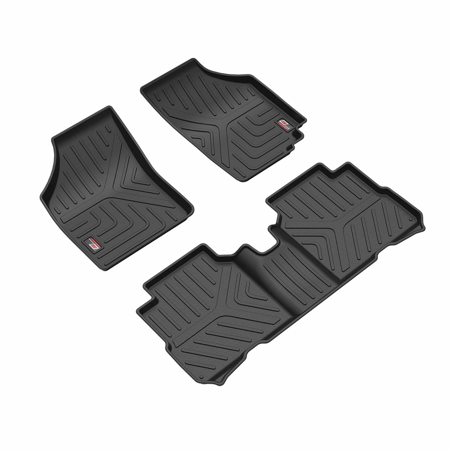 GFX Car Floor Mats for Maruti Suzuki Wagon-R (2011–2018) | Waterproof | Anti-Slip | All-Weather | Stylish Protection | Sleek Black