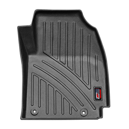 GFX Car Floor Mats for Hyundai Venue (2022 Onwards) | Waterproof | Anti-Slip | All-Weather | Stylish Protection | Sleek Black