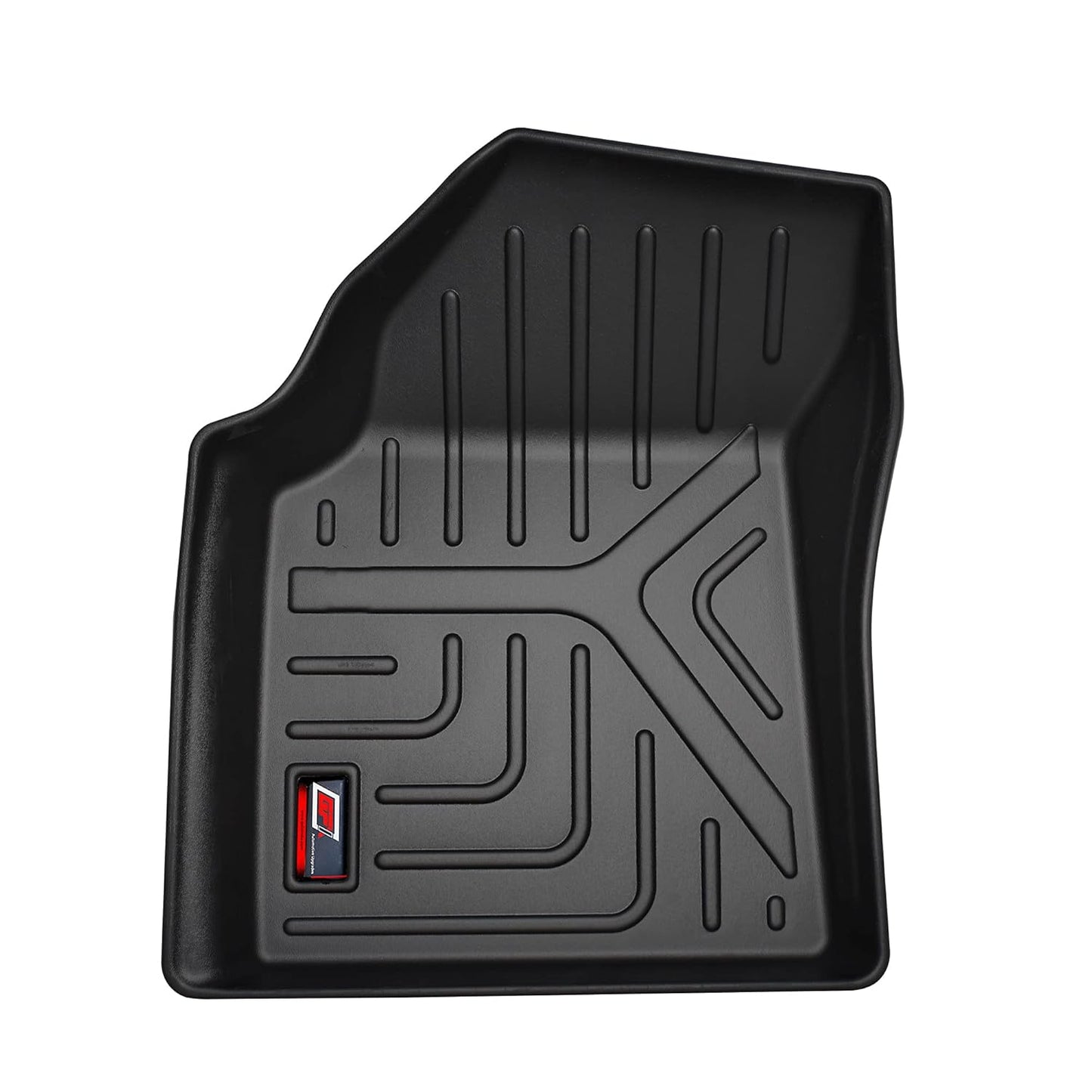 GFX Car Floor Mats for Tata Harrier (2019–2021) Manual | Waterproof | Anti-Slip | All-Weather | Stylish Protection | Sleek Black