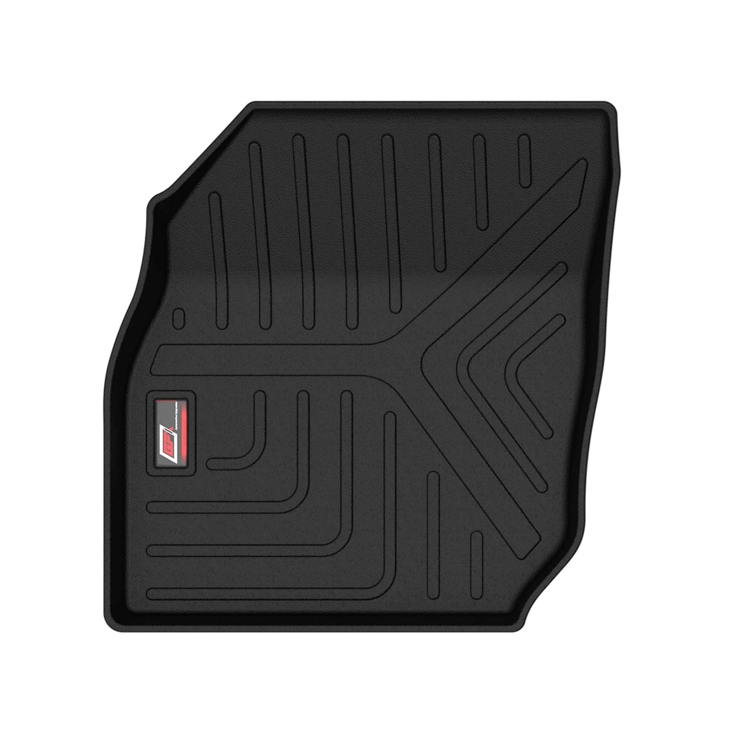 GFX Car Floor Mats for Skoda Kylaq (2025 Onwards) | Waterproof | Anti-Slip | All-Weather | Stylish Protection | Sleek Black