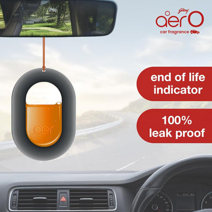 Godrej aer O – Hanging Car Air Freshener – Assorted Pack of 3 (22.5g) | Gel Lasts up to 30 days