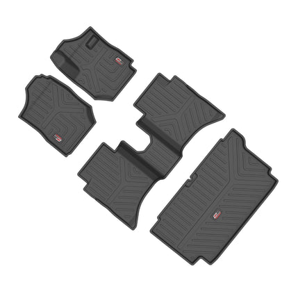 GFX Car Floor Mats for Jimny (2023 Onwards) Automatic with Dicky | Waterproof | Anti-Slip | All-Weather | Stylish Protection | Sleek Black
