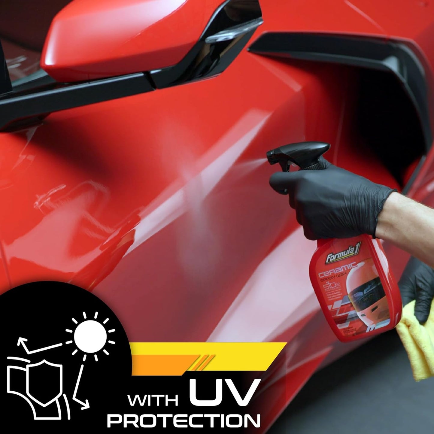 Formula 1 Ceramic Spray Car Wax 680 ml – Ultimate Glossy Shine & Long-Lasting Paint Protection