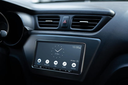 Sony Car Stereo XAV-AX6000 17.6 cm (6.95 inch) Capacitive Touch Screen Digital Media Receiver with HDMI, Wireless Android Auto, Wireless Apple Car Play, PRE Out - 3 x 5V, Output Power - 55W x 4