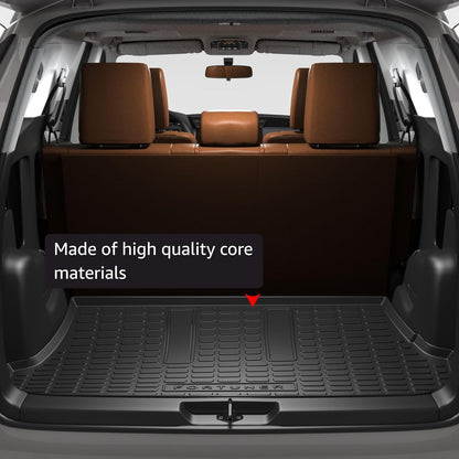GFX Car Trunk Boot Mat for Renault Kiger (2021 Onwards) | Premium Dicky Mat – Black