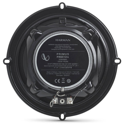Infinity Primus PR6512ISHI 6.5" Coaxial Car Speakers | 55W RMS | 165W Peak | Premium Sound Upgrade