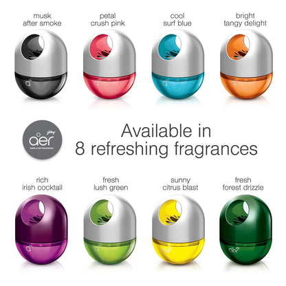 Godrej aer twist, Car Air Freshener - Bright Tangy Delight (45g)