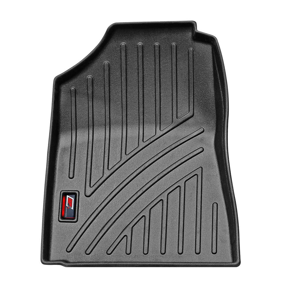 GFX Car Floor Mats for Hyundai Venue (2022 Onwards) | Waterproof | Anti-Slip | All-Weather | Stylish Protection | Sleek Black