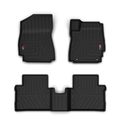 GFX Car Floor Mats for TATA CURVV (2024 Onwards) Automatic | Waterproof | Anti-Slip | All-Weather | Stylish Protection | Sleek Black
