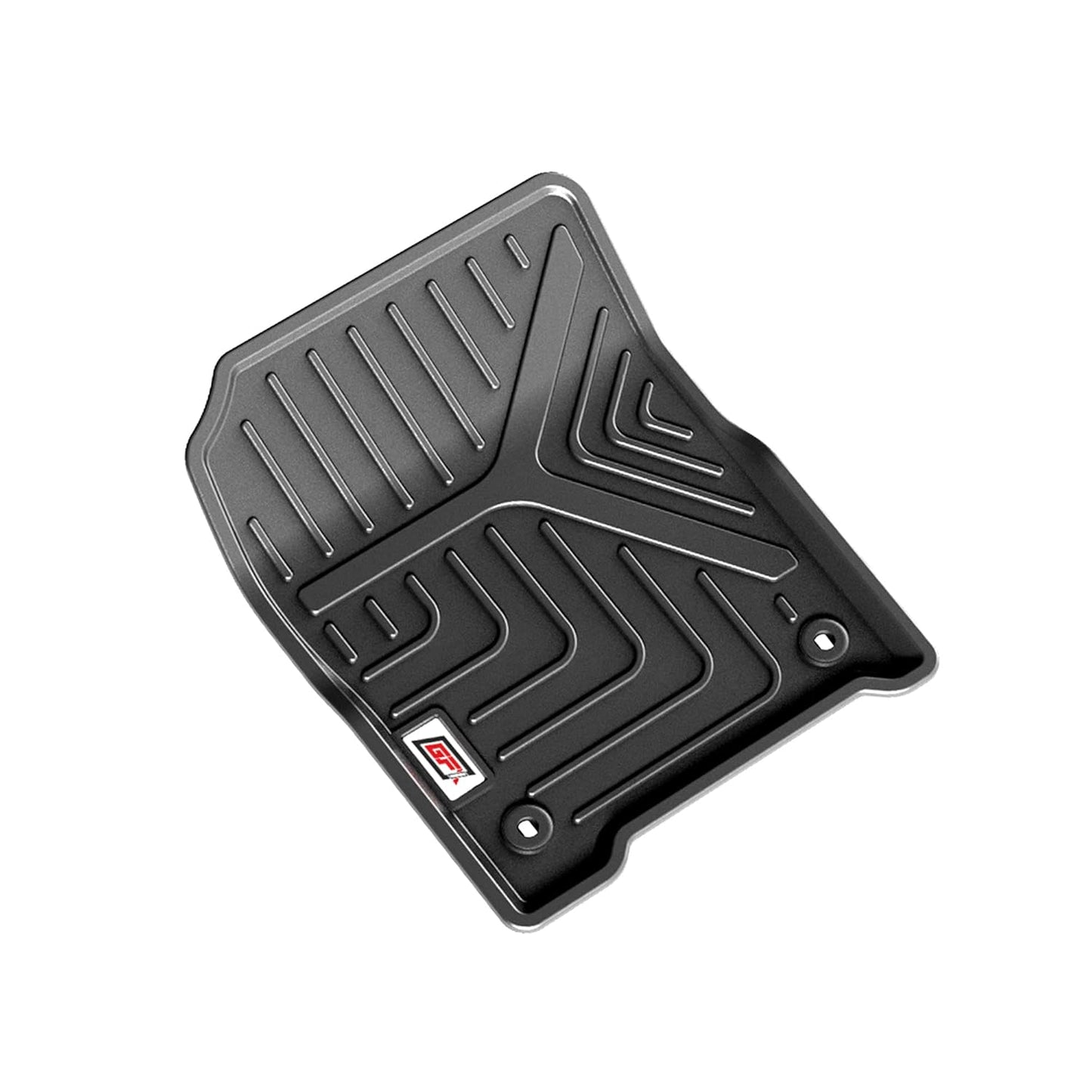 GFX Car Floor Mats for MG Hector (2019 Onwards) | Waterproof | Anti-Slip | All-Weather | Stylish Protection | Sleek Black