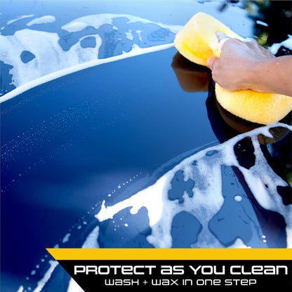 Formula 1 615016 Carnauba Wash and Wax Shampoo – Cleans, Shines & Protects in One Step