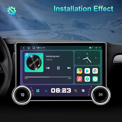Diamond 2K Car Android System | 11.8 Inch Ultra-Clear Display | 4GB RAM + 64GB Storage | Wireless CarPlay & Android Auto | Universal Car Stereo | 2 Years Warranty