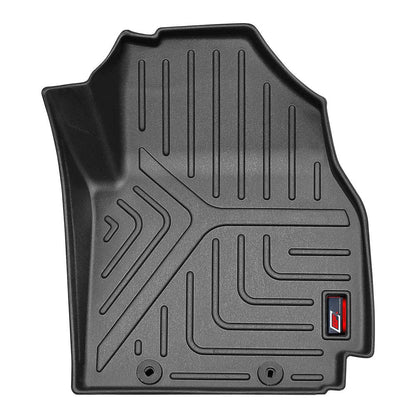 GFX Car Floor Mats for Hyundai Creta (2020–2024) | Automatic/Manual | Waterproof | Anti-Slip | All-Weather | Stylish Protection | Sleek Black