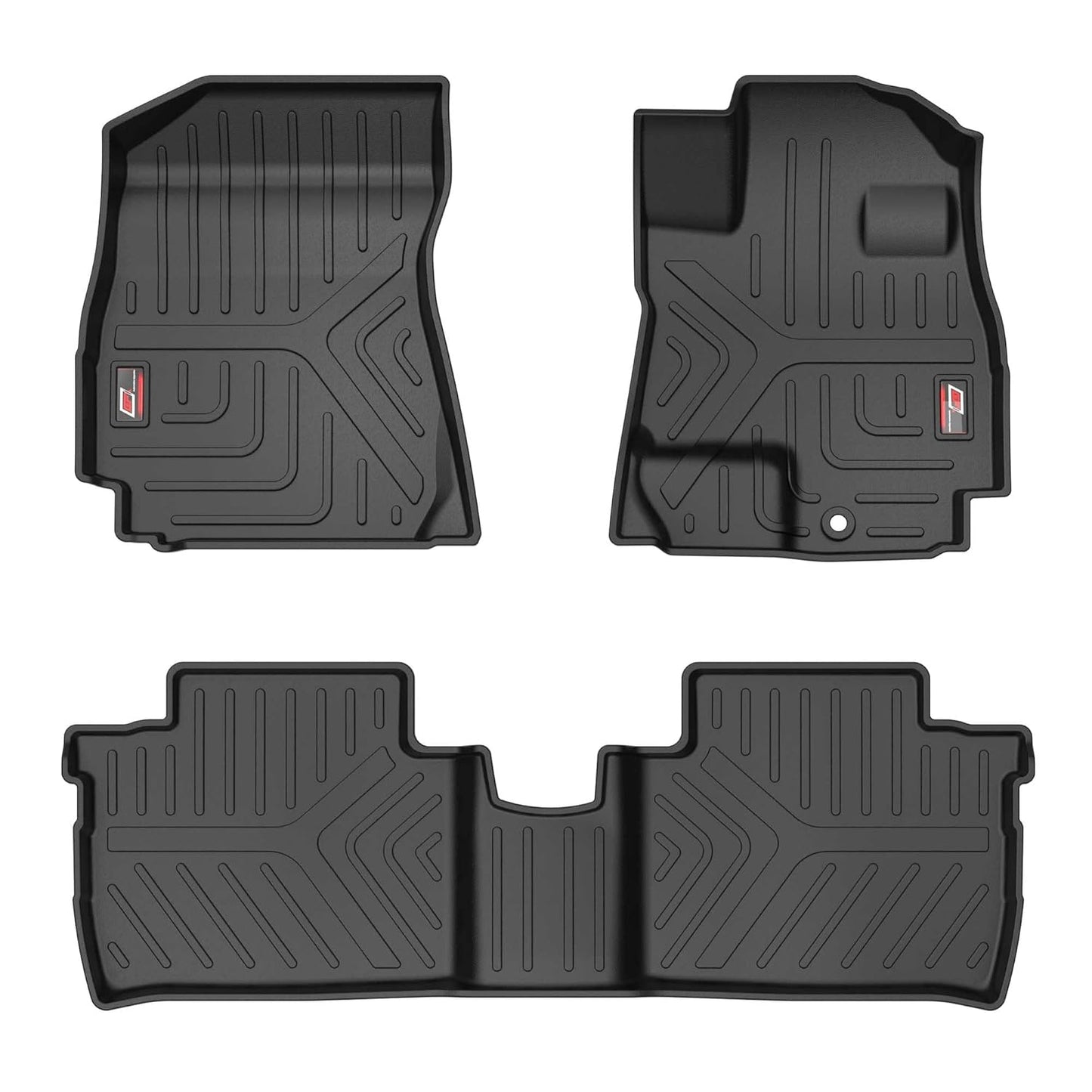GFX Car Floor Mats for TATA Curvv EV (2024 Onwards) | Waterproof | Anti-Slip | All-Weather | Stylish Protection | Sleek Black