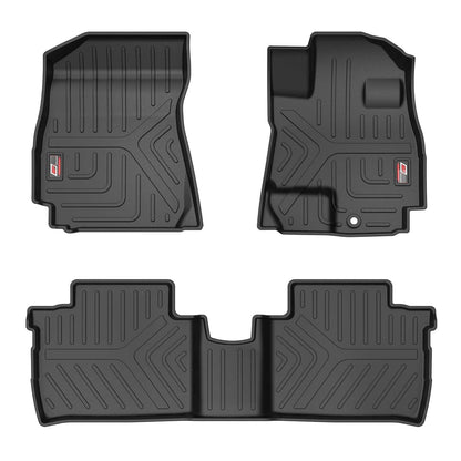 GFX Car Floor Mats for TATA Curvv EV (2024 Onwards) | Waterproof | Anti-Slip | All-Weather | Stylish Protection | Sleek Black
